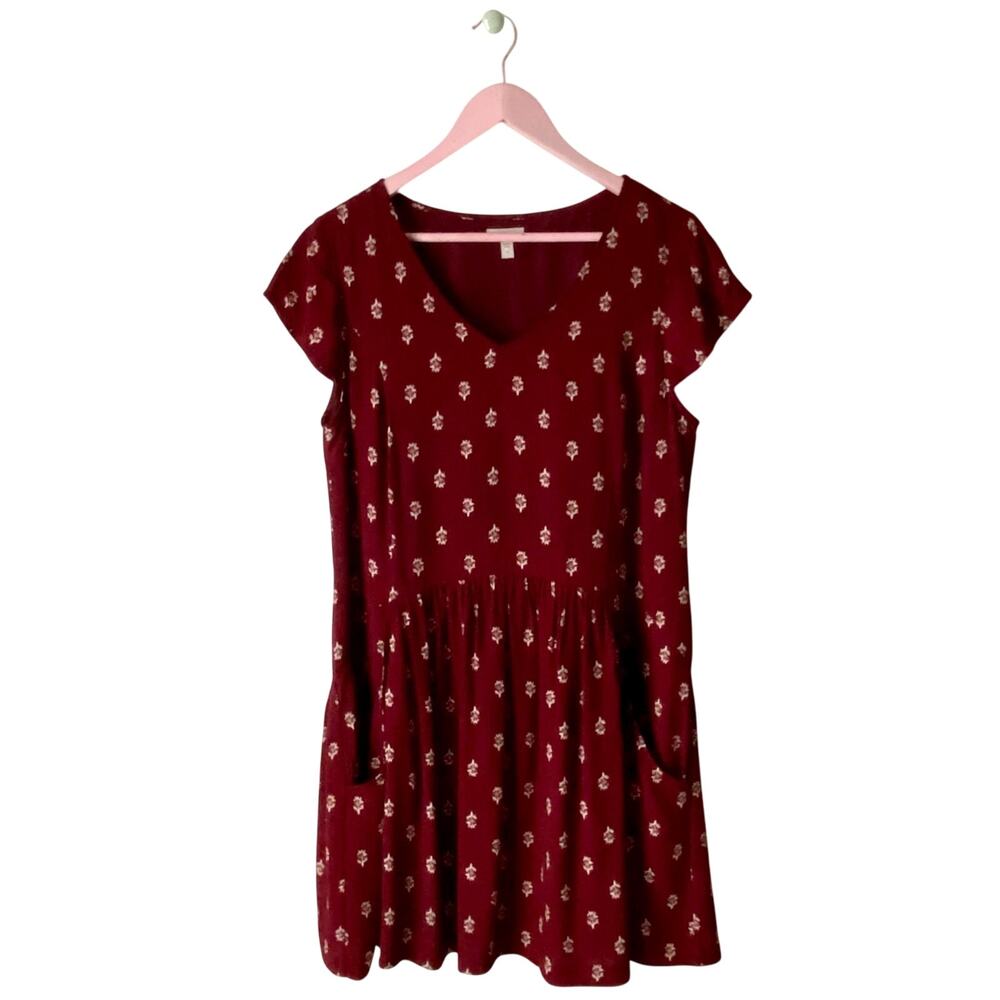 Garnet Hill Floral Dress